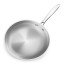 Sagenwolf Silver Series Stainless Steel Frying Pan - 30cm