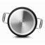 Sagenwolf Titanium Series Non-Stick Casserole Pot with Glass Lid - 20cm  Product Detail Image 