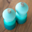 MasterClass Salt or Pepper Mill, 12cm  - Turquoise Ombrï¿½ S & P labels