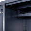 Popstrukt Sugar Cube Double Locker - Carbon Grey detail