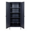 Popstrukt Sugar Cube Double Locker - Carbon Grey angle