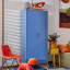 Popstrukt Sugar Cube Double Locker - Pigeon Blue