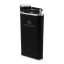 Stanley The Easy Fill Wide Mouth Flask, 230ml - Matte Black Pebble with closed leakproof cap