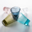 Olivia Oval Colour Infused Glasses, Set of 4 - Clear and other colours