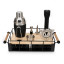 Bar Butler Cocktail Caddy with Handles, 8-Piece