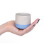 Ash Ceramics Cortado Tumbler, 145ml - Lilac detail and size