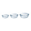Pyrex Round Glass Casserole with Lid - 1.3L and other sizes