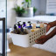 Joseph Joseph EasyStore Large Bathroom Storage Basket with products in