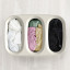 Joseph Joseph Tota Trio 90L Laundry Separation Basket top view of the separate trio baskets