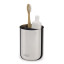 Joseph Joseph EasyStore Luxe Toothbrush Caddy with toothbrush and toothpaste