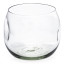Ngwenya Glass Indented Nelson Organic Tumbler, Set of 4