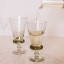 Ngwenya Glass Thistle White Wine Goblet - Set of 4 with white wine