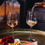 Ngwenya Glass Vulindlela Rosï¿½ Wine Glass - Set of 4 with rose