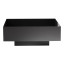 Sprung Outdoor Living Square Fire Pit without lid side view
