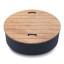 Sprung Outdoor Living Round Fire Pit with Lid