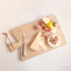 Laid Back Company Classic French Farmhouse Paddle  - Natural with cheese and fruits
