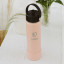 Kulgo Flask with Straw Cap, 1L - Blush angle