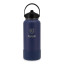 Kulgo Flask with Straw Cap, 1L - Storm angle