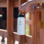 Kulgo Flask with Straw Cap, 1L - White held