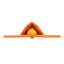 Dreamfarm Orange Fluicer Juicer angle