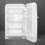Smeg Retro 50's Style Bar Refrigerator - Ice White interior 
