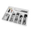 Madesmart Classic Antimicrobial 7 Compartment Silverware Tray