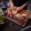 Wusthof Classic Ikon Creme Knife Block Set, 6-Piece chopping carrots