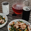 MiiR Vacuum Insulated Camp Cup, 590ml - White on the table with another colour