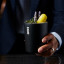 MiiR Vacuum Insulated Lowball Tumbler, 290ml - Black with a cocktail