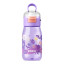 Zoku Pops Kids Flip Gulp Bottle - Purple Flowers