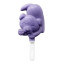 Zoku Cat & Dog Ice Pop Mold purple