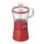 La Cafetiere Verona Glass Espresso Maker, 6-Cup - Red angle