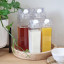 Trendz Of Today Square Clear Carton Bottles - 500ml in the fridge