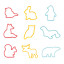 Tescoma Animal Cookie Cutters Set