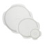 W & P Round Reusable Stretch Lids, Set of 6 angle