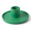 Alkaline Small Candlestick Holder  - Green