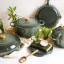 Le Creuset Thyme Signature 4.2 Litre Round Cast Iron Casserole, 24cm