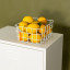 Popstrukt Waffle Basket Medium - White with lemons