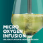 Aerator in use on wine in wine glass