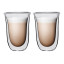 Humble & Mash Double Walled Latte Glasses, Set of 2 - 220ml