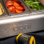 Ooni Pizza Topping Station in use with ooni