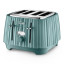 DeLonghi Ballerina 4-Slice Toaster, 1800W - Laguna Green