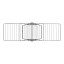 Brabantia Hangon Drying Rack, 25m - Matt Black angle