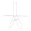 Brabantia Hangon Drying Rack with Hanging Rod, 25m - White