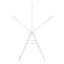 Brabantia Hangon Drying Rack with Hanging Rod, 25m - White angle