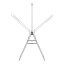 Brabantia Hangon Drying Rack with Hanging Rod, 25m - Metallic Grey angle