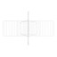 Brabantia Hangon Drying Rack with Hanging Rod, 25m - White angle