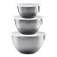 Tovolo Stainless Steel Mixing Bowls with Tight Seal Lids, Set of 3