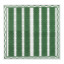 Tavola Stripe Biodegradable Paper Napkins, Pack of 25 - Green angle
