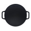 Victoria Seasoned Round Reversible Cast Iron Griddle, 32cm angle